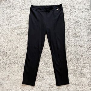 Sleek Calvin Klein Black Power Stretch Skinny Pants - Medium